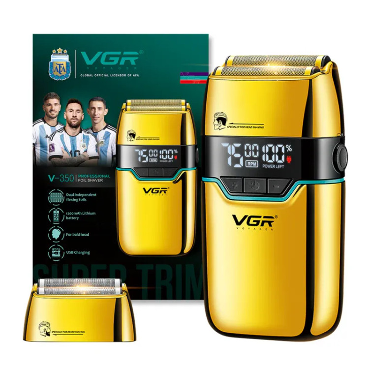 ماشین اصلاح وی جی آر مدل VGR-350 با تکنولوژی برش مستقیم و صفر زن